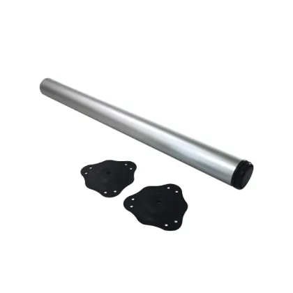 Noga stola DAUER fi 60 x 710mm - Mat hrom