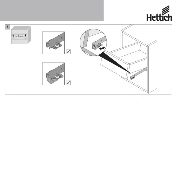 H Klizac Quadro 25 Push del.izvl.do 19mm/25kg 400mm (PAR) - slika 8