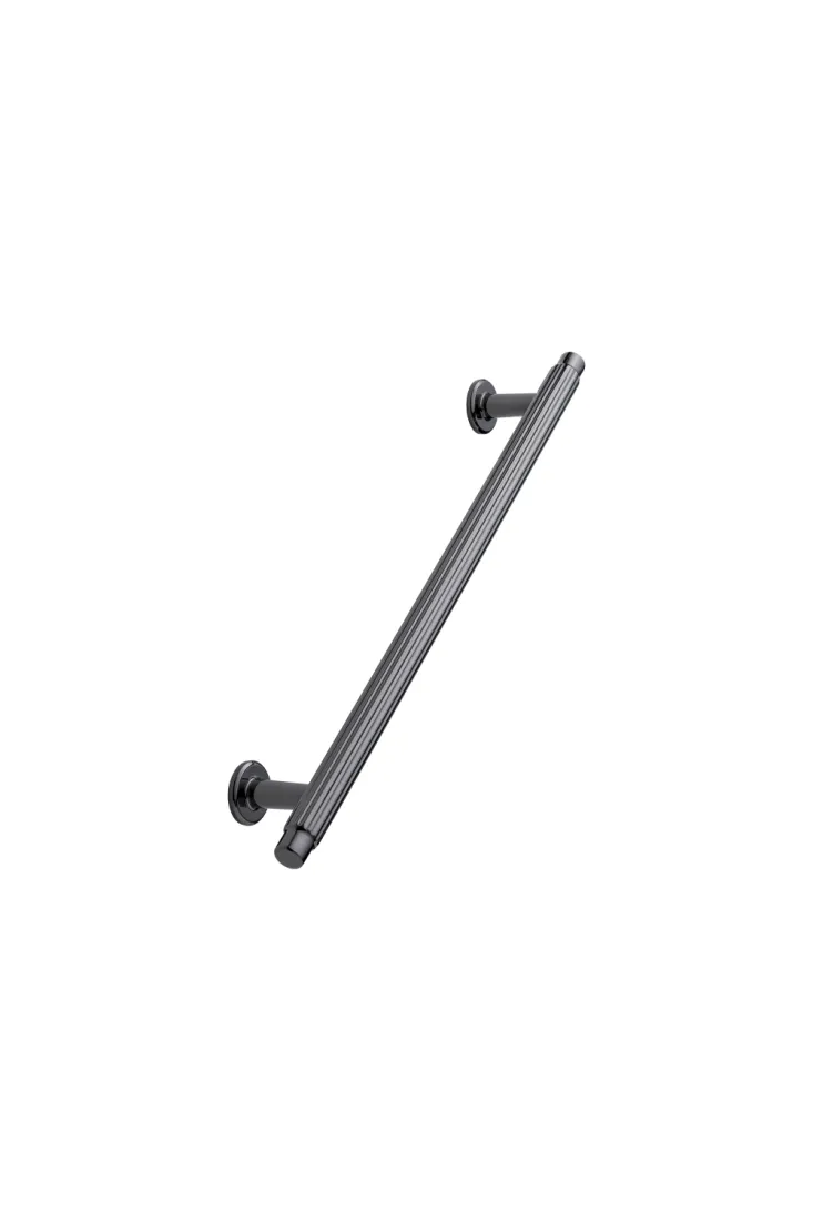 FURNIPART RUČICA VILLA LONG L-640 BLACK NICKEL