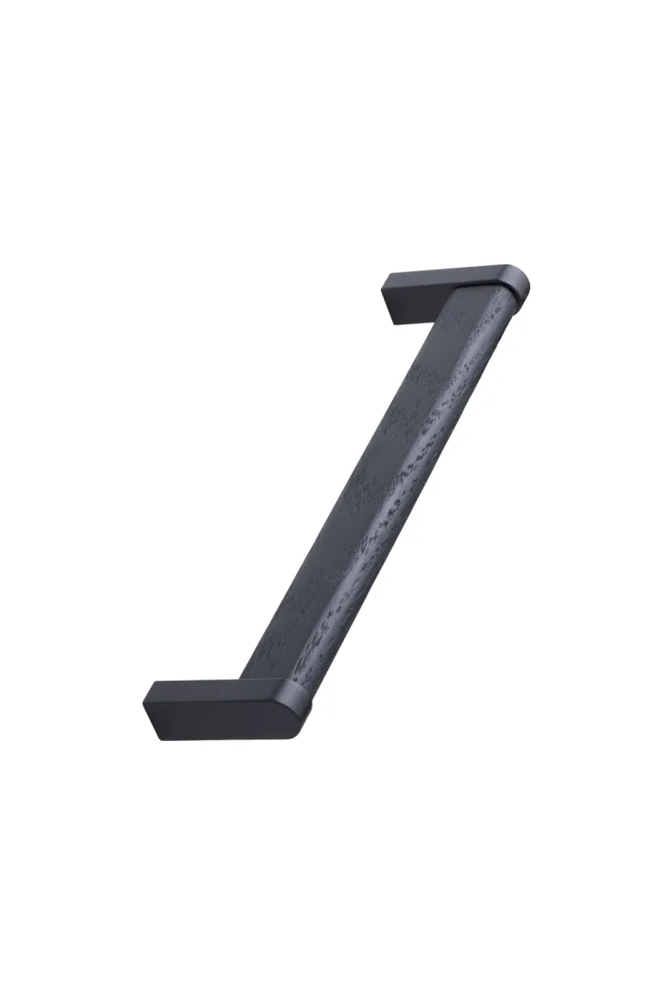 FURNIPART RUČICA CROSSING L-160 STAINED/MATT BLACK