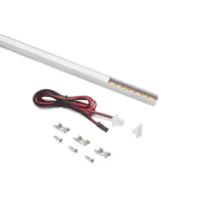 LED LAMPA PYXIS NADGRADNA TOPLO BELA 2700K 8W/M 120LED 24DC 2,9M SIVA