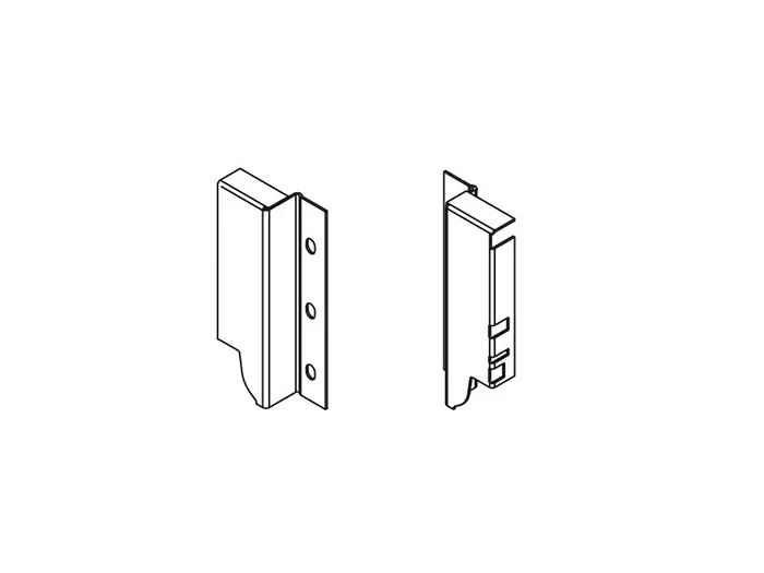 DRŽAČ LEĐA 115MM SIVI DESNI Z30K000SSD