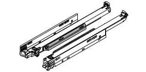 MOVENTO KLIZAC TIP-ON BLUMOTION L500MM/40KG 760H 5000S