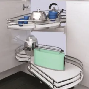 COMBIS UGAONI ELEMENT 60 LEVI SET-2 HROM-BELO