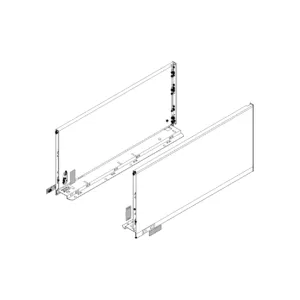 LEGRABOX STRANICA SIVA ZA VISINU F /241MM/450MM/40KG 770F4502S