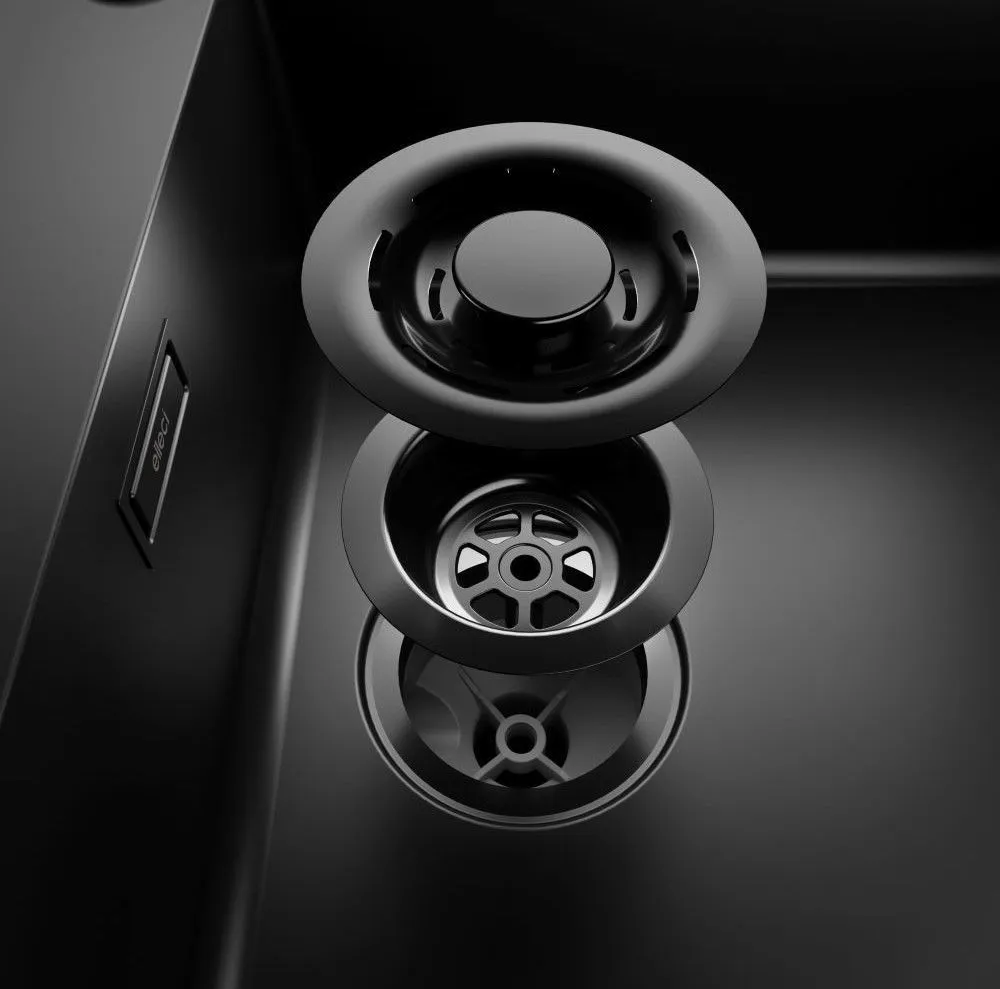AKSESOARI ELLECI SET ZA ODVOD FLOW-PRO BLACK MATT